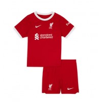 Fotbalové Dres Liverpool Dětské Domácí 2023-24 Krátký Rukáv (+ trenýrky)